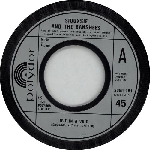 Siouxsie & The Banshees Mittageisen (Metal Postcard) - Jukebox 7" vinyl single (7 inch record / 45) UK SIO07MI648986