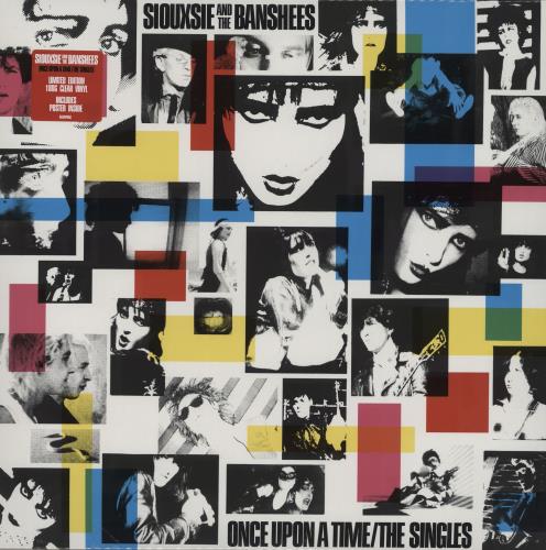 Siouxsie & The Banshees Once Upon A Time / The Singles - 180 Gram Clear Vinyl - Sealed vinyl LP album (LP record) UK SIOLPON758220