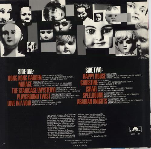 Siouxsie & The Banshees Once Upon A Time/ The Singles vinyl LP album (LP record) Dutch SIOLPON768879