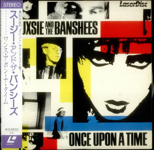 Siouxsie & The Banshees Once Upon A Time laserdisc / lazerdisc Japanese SIOLZON543461