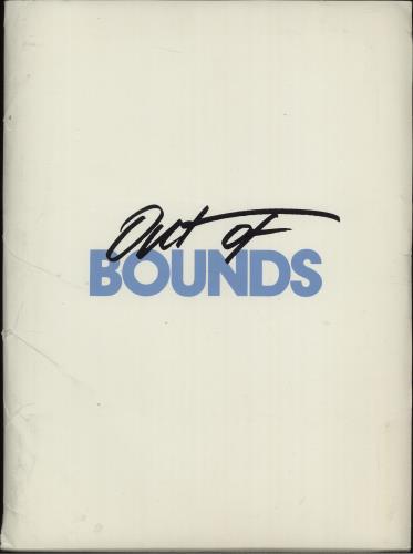 Siouxsie & The Banshees Out Of Bounds media press kit US SIOKIOU671159