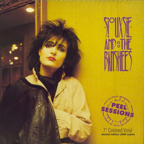 Siouxsie & The Banshees Peel Sessions EP - Blue Marbled Vinyl 7" vinyl single (7 inch record / 45) UK SIO07PE23837