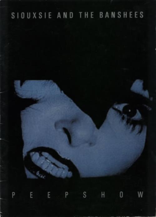Siouxsie & The Banshees Peepshow tour programme UK SIOTRPE27801