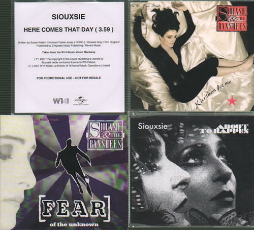 Siouxsie & The Banshees Quantity of Five CD Singles CD single (CD5 / 5") UK SIOC5QU634275