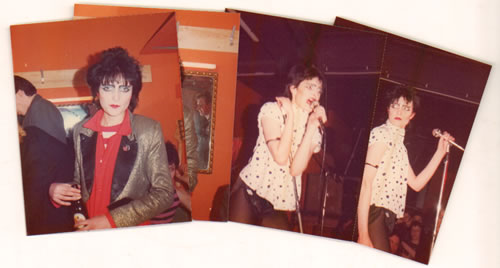 Siouxsie & The Banshees Quantity of Five Photographs photograph UK SIOPHQU637999