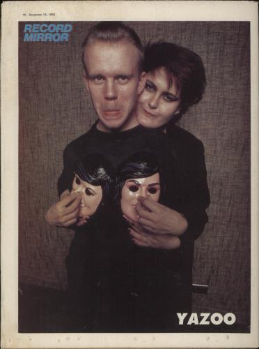 Siouxsie & The Banshees Record Mirror magazine UK SIOMARE165478