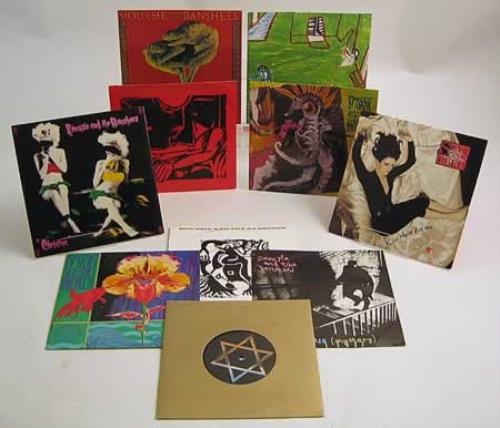 Siouxsie & The Banshees Set of 10 Classic 7" Singles 7" vinyl single (7 inch record / 45) UK SIO07SE398699