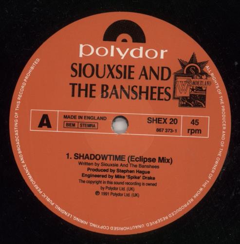 Siouxsie & The Banshees Shadowtime [Eclipse Mix] 12" vinyl single (12 inch record / Maxi-single) UK SIO12SH117543