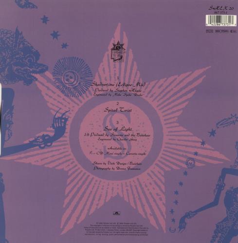 Siouxsie & The Banshees Shadowtime [Eclipse Mix] 12" vinyl single (12 inch record / Maxi-single) UK SIO12SH117543