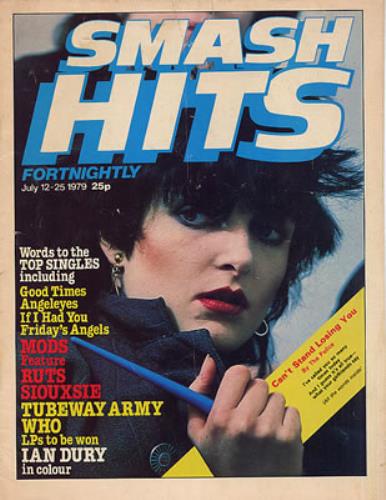 Siouxsie & The Banshees Smash Hits - July 1979 magazine UK SIOMASM340983
