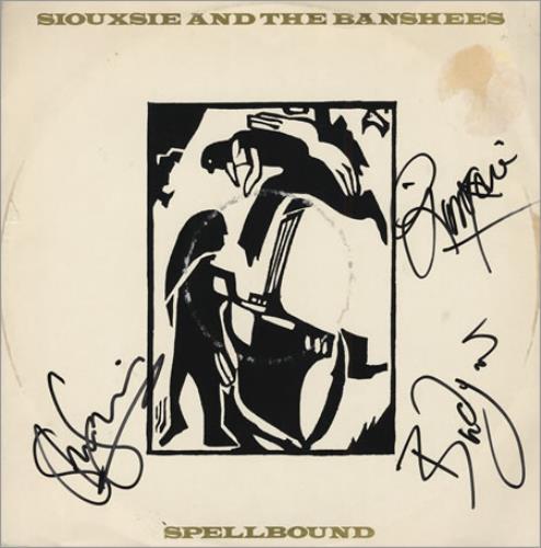 Siouxsie & The Banshees Spellbound - Autographed 12" vinyl single (12 inch record / Maxi-single) UK SIO12SP401604
