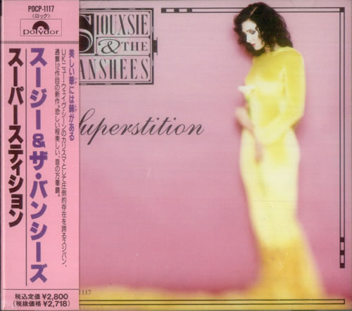 Siouxsie & The Banshees Superstition + Obi CD album (CDLP) Japanese SIOCDSU543252