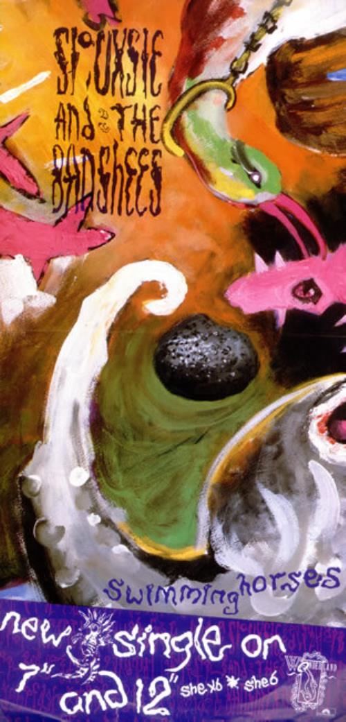 Siouxsie & The Banshees Swimming Horses poster UK SIOPOSW515047