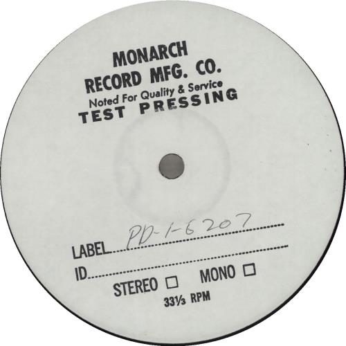 Siouxsie & The Banshees The Scream - Test Pressing vinyl LP album (LP record) US SIOLPTH685913