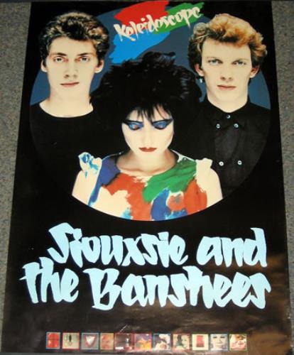 KOZIK SIOUXSIE ＆ THE BANSHEES ポスター　1st KOZIK SIOUXSIE ＆ THE BANSHEES ポスター 1st 【公式通販】