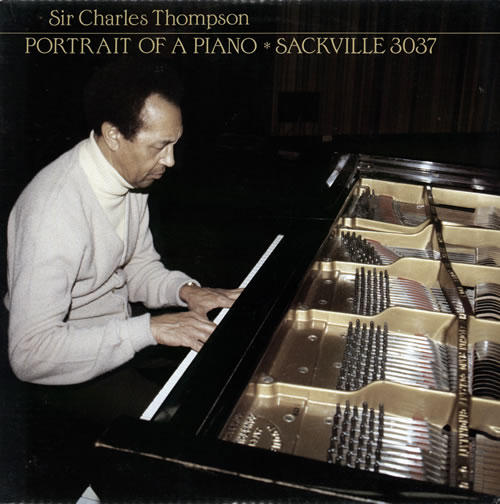 Sir Charles Thompson Portrait Of A Piano vinyl LP album (LP record) Canadian SQCLPPO582563
