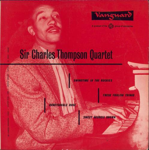 Sir Charles Thompson Sir Charles Thompson Quartet 10" vinyl single (10 inch record) UK SQC10SI781125