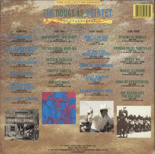 Sir Douglas Quintet The Collection 2-LP vinyl record set (Double LP Album) UK SDQ2LTH702790