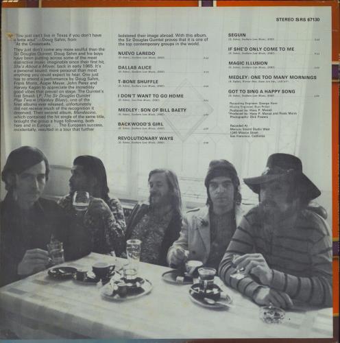 Sir Douglas Quintet Together After five vinyl LP album (LP record) US SDQLPTO801790