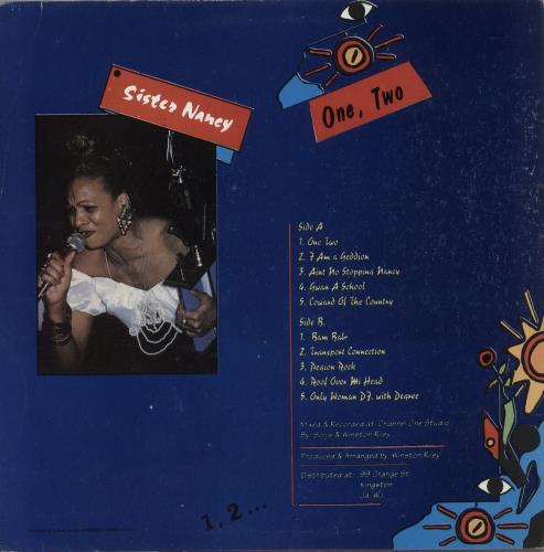 Sister Nancy One,Two -  Misprint 12" vinyl single (12 inch record / Maxi-single) Jamaican 5IS12ON875022
