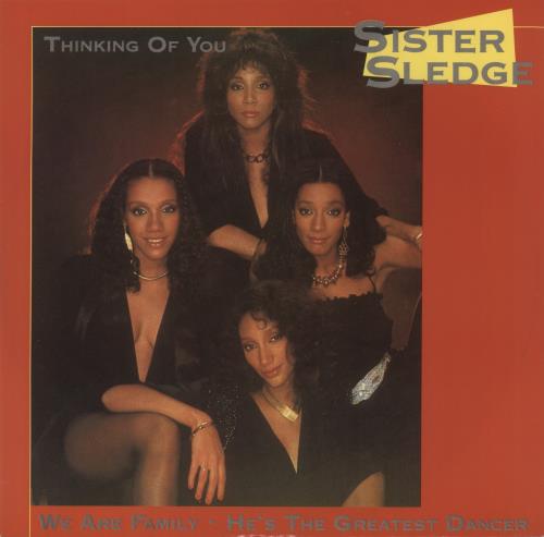Sister Sledge Thinking Of You - P/S 12" vinyl single (12 inch record / Maxi-single) UK SLE12TH877776