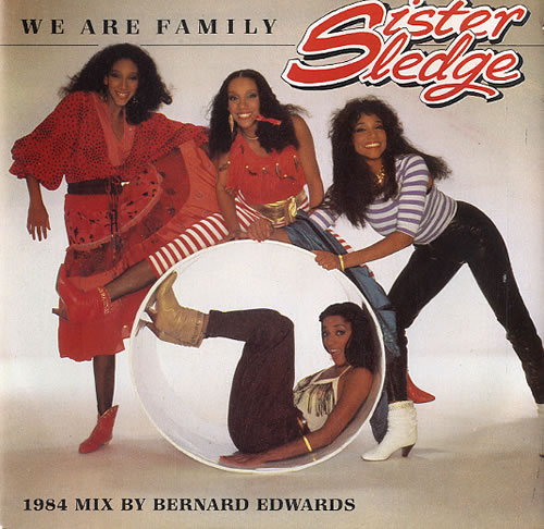 Sister Sledge We Are Family - Atlantic 7" vinyl single (7 inch record / 45) UK SLE07WE628662