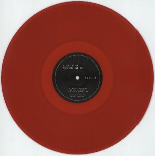 Six By Seven Then, Now And Neil - Blue & Red Vinyl 2-LP vinyl record set (Double LP Album) UK 6X72LTH872943