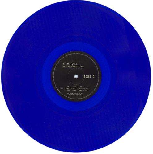 Six By Seven Then, Now And Neil - Blue & Red Vinyl 2-LP vinyl record set (Double LP Album) UK 6X72LTH872943