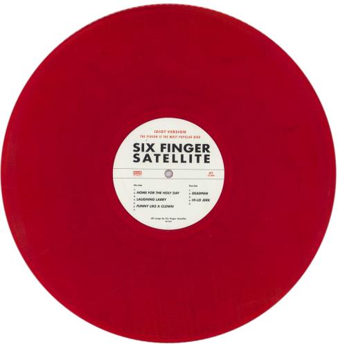Six Finger Satellite The Pigeon Is The Most Popular Bird - Blue & Red Vinyl 2-LP vinyl record set (Double LP Album) US 8KY2LTH848554