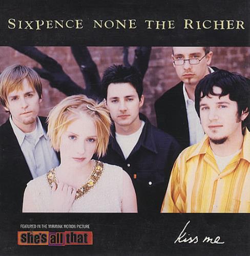 Sixpence None The Richer Kiss Me CD single (CD5 / 5") US SIXC5KI404932