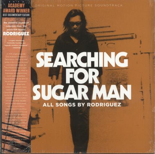 Sixto Rodriguez Searching For Sugar Man [Original Motion Picture Soundtrack] - Shrink - Obi 2-LP vinyl record set (Double LP Album) US W202LSE704137