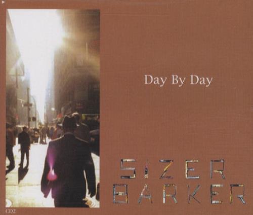 Sizer Barker Day By Day 2-CD single set (Double CD single) UK SIZ2SDA172977