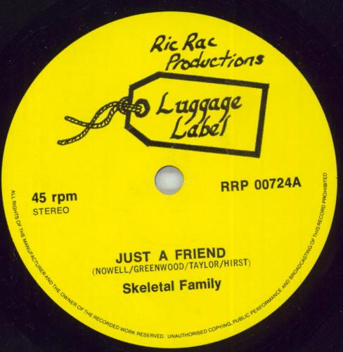 Skeletal Family Trees 7" vinyl single (7 inch record / 45) UK TB607TR575641