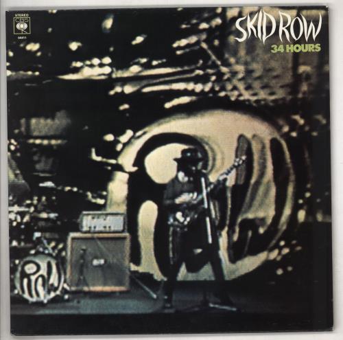 Skid Row (70s) 34 Hours - graduated orange label vinyl LP album (LP record) UK KIWLPHO738697