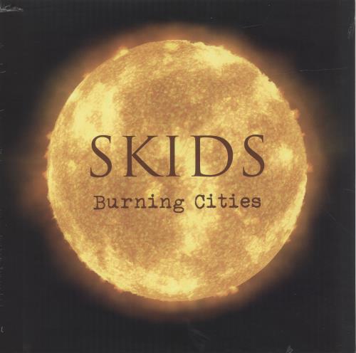 Skids Burning Cities - Red Vinyl + Sealed vinyl LP album (LP record) UK SKDLPBU689100