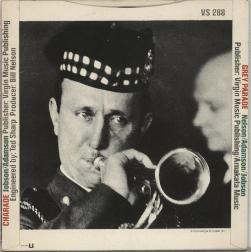 Skids Charade 7" vinyl single (7 inch record / 45) UK SKD07CH139005