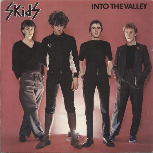 Skids Into The Valley 7" vinyl single (7 inch record / 45) UK SKD07IN853081