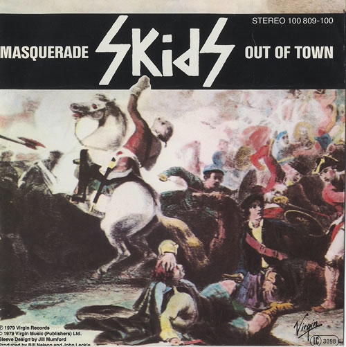 Skids Masquerade 7" vinyl single (7 inch record / 45) German SKD07MA491629