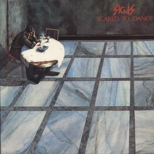 Skids Scared To Dance vinyl LP album (LP record) UK SKDLPSC143954
