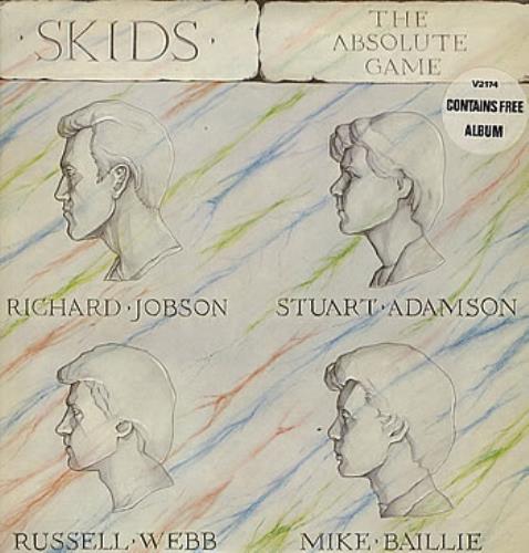 Skids The Absolute Game 2-LP vinyl record set (Double LP Album) UK SKD2LTH143905