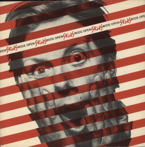 Skids Wide Open EP - P/S - EX 7" vinyl single (7 inch record / 45) UK SKD07WI886866