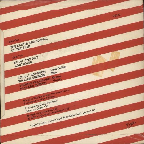 Skids Wide Open EP - P/S - EX 7" vinyl single (7 inch record / 45) UK SKD07WI886866