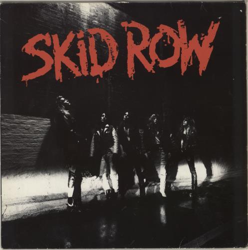 Skid Row (80s) Skid Row vinyl LP album (LP record) German SROLPSK282275