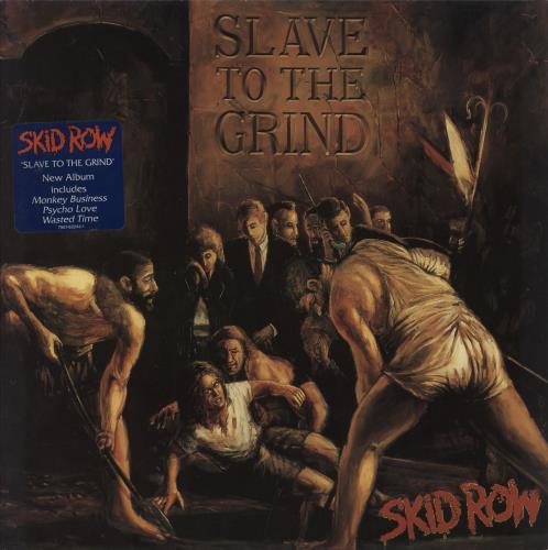 Skid Row (80s) Slave To The Grind - EX vinyl LP album (LP record) UK SROLPSL747263