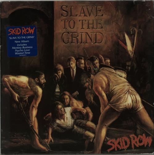 Skid Row (80s) Slave To The Grind vinyl LP album (LP record) UK SROLPSL385898