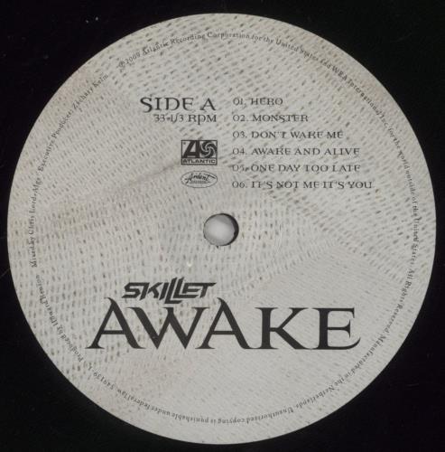 Skillet Awake vinyl LP album (LP record) US UKKLPAW863385