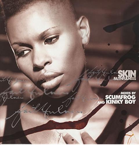 Skin [Skunk Anansie] Faithfulness - Boy George Remix 12" vinyl single (12 inch record / Maxi-single) European KKN12FA260504