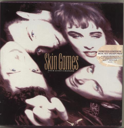 Skin Games Your Luck's Changed 7" single box set UK NGA7XYO692761