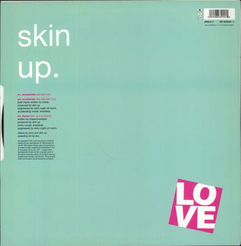Skin Up Accelerate 12" vinyl single (12 inch record / Maxi-single) UK UQK12AC822078