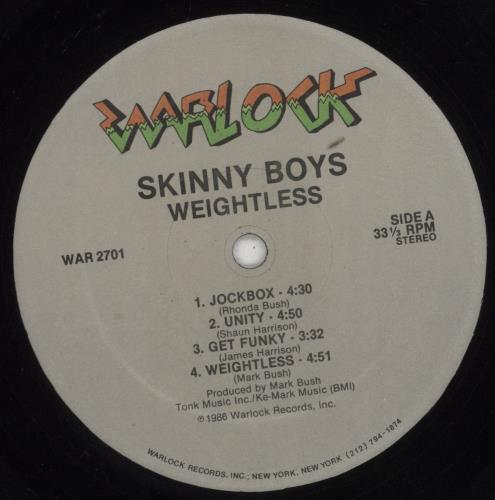 Skinny Boys Weightless vinyl LP album (LP record) US ZKJLPWE856892